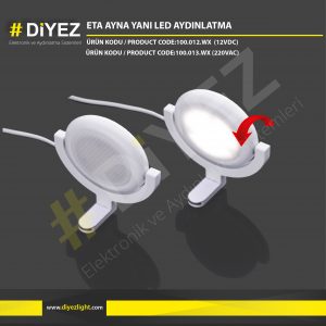 ETA AYNA YANI LED AYDINLATMA